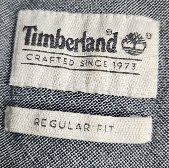 Timberland Button Down Shirt 100% Cotton Tagged Size XL - Picture 13 of 13